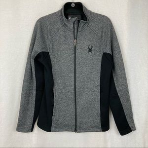 Spyder Men’s Mid-Weight Full Zip Jacket sz Medium 0005